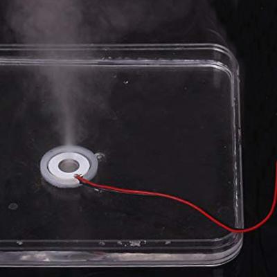 Cina microporoso ultrasonico dell'atomizzatore del trasduttore di 20mm 113khz Piezoceramic atomizzato in vendita