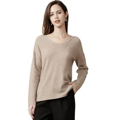 China 2021 Anti-wrinkle wholesale made in china 100 solid color wool based sweater women for sale