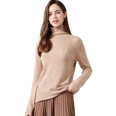 China Anti-wrinkle Competitive Price Women Wool Cashmere Sweater Pure Wool Based Sweater for sale