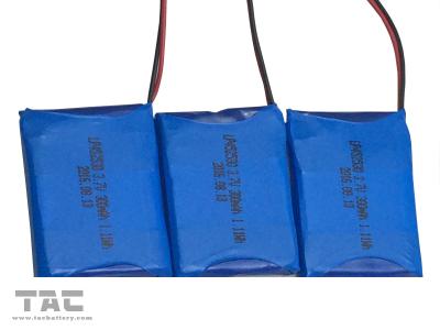 중국 3.7V 300mAh Li - IOT를 위한 중합체 재충전 전지 452530 PVC 패킹 판매용