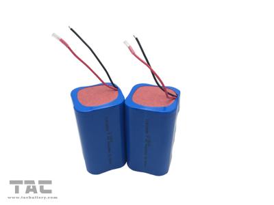 中国 電源のためのリチウム イオン充電電池のパック18650 7.4V 4400mAh 販売のため