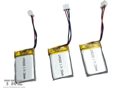 중국 PCB를 가진 GSP055070 3.7V 1800mAh 중합체 리튬 이온 건전지 판매용