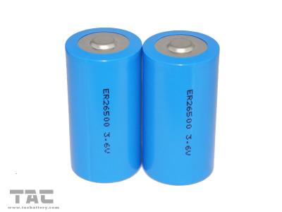 중국 안정되어 있는 가동 전압을 가진 LiSOCl2 건전지 ER26500 ER 3.6V 9000mAh 판매용