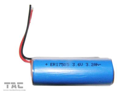 Cina Batteria ER17505 di densità di alta energia 3.6V LiSOCl2 con durata di conservazione eccellente in vendita