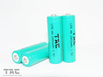 中国 高容量 1.5 v 単3 2900mAh 鉄用リチウム電池デジタル カメラ、携帯電話のマウス 販売のため