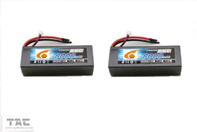 Chine Paquet 11.1v 25C 8000mah 6484165 de batterie de polymère de lithium d'hélicoptère d'UAV RC à vendre