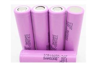 China 18650 bateria de íon de lítio de 5C 2000MAH similar com Samsung para EV à venda