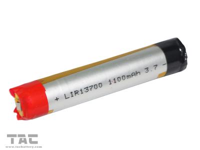 중국 건전지 기화기 3.7V E cig 큰 건전지 LIR13700 1100MAH 판매용