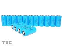 China De Batterij Li-Mn van de hoge Energiedichtheid 3.0V CR123A 1300mAh/Primaire Lithiumbatterij Te koop