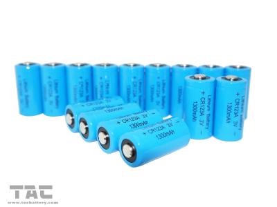 中国 CR123Aの高エネルギー密度との第一次リチウムLiMnO2電池1500 mAh 販売のため