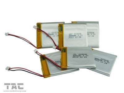 China Célula de batería de ión de litio del polímero con el PWB para HEV GSP351624 3.7V 100mAh en venta