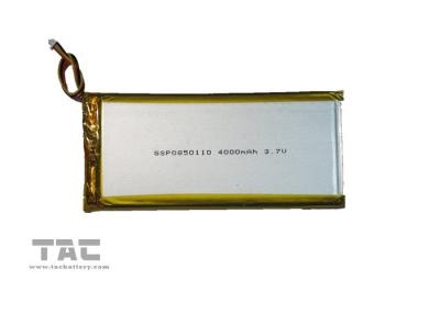 Κίνα GSP6532100 3.7V 2100mAh μπαταρίες πολυμερούς ιόντων λιθίου κελιά προς πώληση