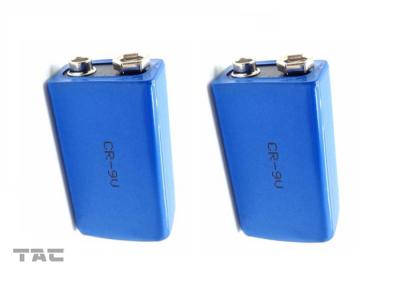 Chine batterie primaire 600mAh de Li-Manganèse du lithium 9V pour des dispositifs de sécurité 26,5 x 48.5mm à vendre