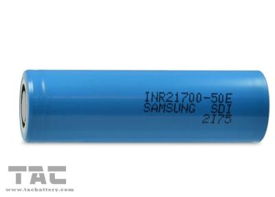 Κίνα Της Samsung επανακαταλογηστέο κύτταρο INR21700-50E μπαταριών λίθιου ιονικό κυλινδρικό για το ηλεκτρονικό εργαλείο ESS προς πώληση