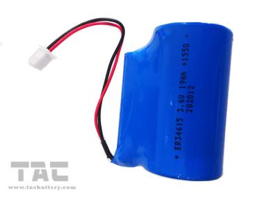 Chine batterie de 3.6V LiSOCL2 ER34615 19AH pour le contrôleur sans fil à vendre