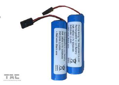 Κίνα 18650 λίθιο-ιονικό πακέτο 3350mah η παρόμοια Panasonic μπαταριών για τον επικεφαλής φωτισμό ποδηλάτων προς πώληση