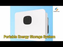 Hybrid Portable Energy Storage System 230VAC Solar Power Dual MPPT