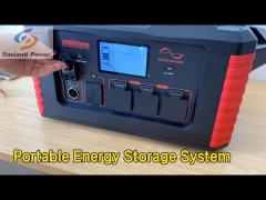 Solar Panel Portable Energy Storage System 2000W Large Capacity For Camping