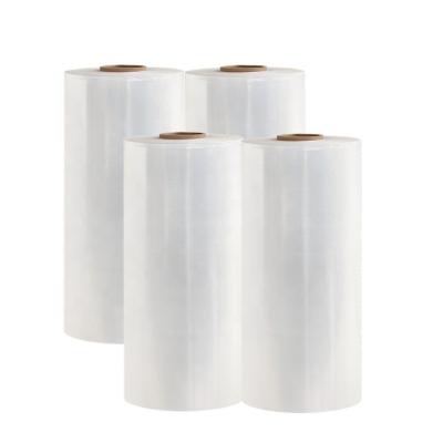 China Moisture Proof Pe Pallet Factory Stretch Film Transparent Wrapping Plastic Film Roll For Liquid Sachet Packaging for sale