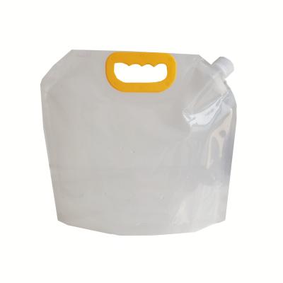 China Good Quality Moisture Proof Suitable Price Liquid Easy Holder Up Plastic Water Bag Spout Pouch Wholesale With Spout for sale