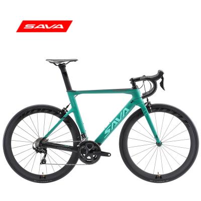 China Carbon fiber frame SHIMANO R7000 22 full speed carbon fiber SAVA road bikes carbon fiber 700c full racing bicycle bicicleta adult for sale