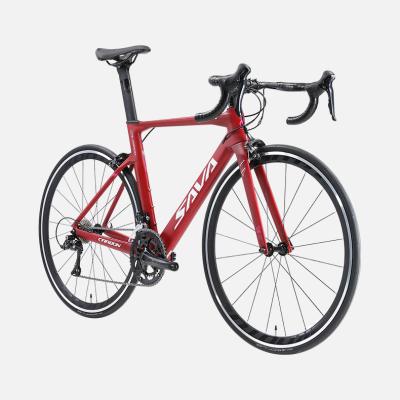 China SAVA Hot Sale Carbon Fiber Road Bike R09 SHIMANO R7000 22 SPEED V Brake Carbon Fiber Frame Racing Bicycle 700C Bicicleta For Adults for sale