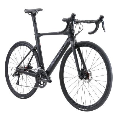 China Carbon Fibre SAVA carbon fiber frame road bike gravel bike R08-R3000 18 speed 700C disc brake SHIMANO carbon city bicycle for Adult for sale