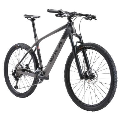 China SAVA Carbon Fiber Mountain Bike 24 Inch 29er Disc Brake Carbon Fiber 27.5 Speed ​​SHIMANO M8100 Disc Brake Frame MTB Bicycle For Adult In Stock for sale