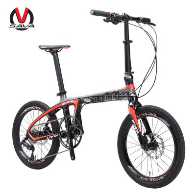 China High quality Japan export carbon fiber folding bicycle 20 inch mini carbon folding bicycle bicycle for sale