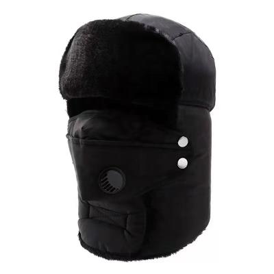 China Fashion Winter Suit Warm Hat\Comfortable Women\Durable Scratching Plush Hearing Protection Face Neck Cover Men's Lei Feng Hat for sale