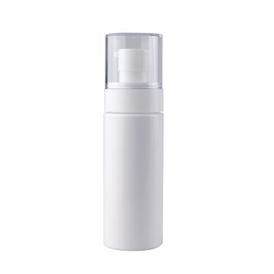 China White BEAUTY PACKAGING 100ml PET Lotion Pump Bottle With Ace Double Layer Pump For Cosmetic Packaging for sale