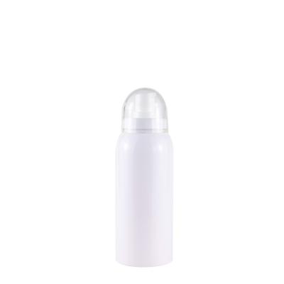 China White BEAUTY PACKAGING 120ml PET Sunscreen Spray Bottle With Pump for sale