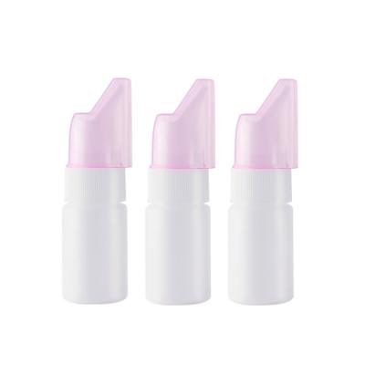 China Easy For Carry Easy Press 30ml Nose Wash Bottle 30ml PE Nasal Spray Bottle for sale