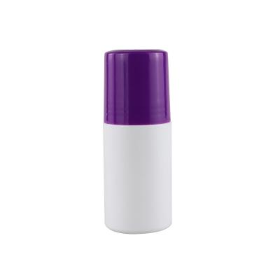 China HDPE 60ml Cosmetic White Roll On Bottle Pain Relieving Bottle In Stock for sale