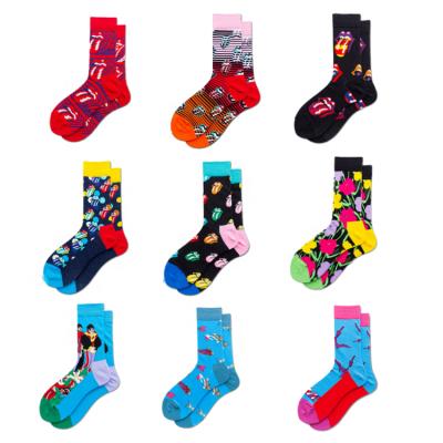 China Funny Original Funny Couples Fun Socks Men Cotton Viable Women Sock for sale