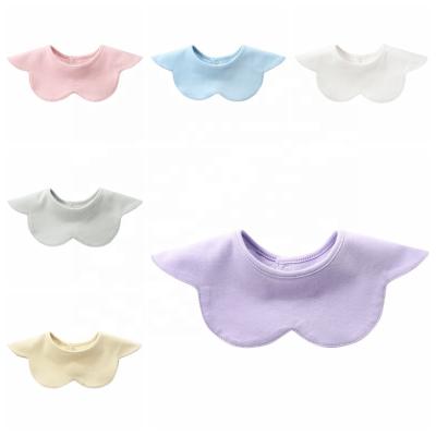 China 360 Degree Reversible Baby Bibs Sustainable Cotton Fully Surrounded Baby Bib for sale