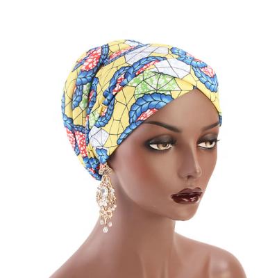 China Fashion African Scarf Long Head Scarf Turban Shawl Hair Bohemian Headwrap for sale