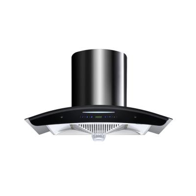 China Household Chimney Chain Hood Fan Manufacturer Kitchen Range Wall Mounted Hood for sale