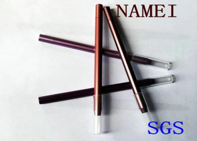 China PVC Plastic Long Lasting Eyeliner Pencil Drawn Tube , Gel Eyeliner Pencil 122 * 7.8mm for sale