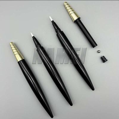 China Competitive Price Plastic Empty Black Eye Liner Pencil Tube Empty Eyeliner Pen for sale