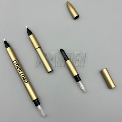 Chine 3 en 1 OEM ODM crayon de sourcils personnalisé moule de maquillage stylo de contournement emballage cosmétique tube emballage cosmétique à vendre