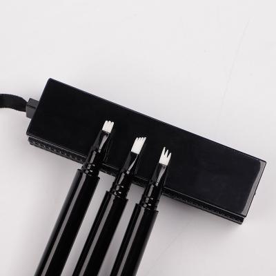 China New Eyebrow Pencil Waterproof Fork Tip Eyebrow Tattoo Pen OEM Hot Sale Four Tips Eyebrow Pencil for sale