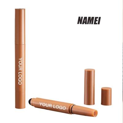 China Wholesale empty round blush stick crayon lipstick eyeshadow contour concealer tube packaging for sale