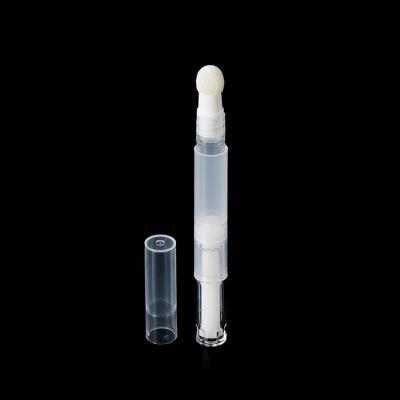 China Customized 2ml 4ml Empty Twist Cosmetic Lip Gloss Pen Concealer Tube Private Label for sale