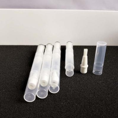 China New PP Material Lipstick Lip Gloss , Lip Gloss Tubes Transparent Color OEM for sale