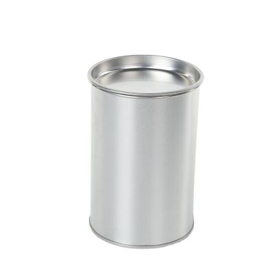 China Recycled Materials Wholesale Food Packaging Round Tin Metal Cooking Oil Cans Empty for sale