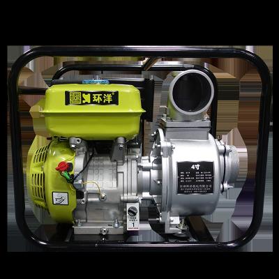 China Gasoline Water Pump Potere 4 Inch 13hp WP100 High Power Portable Gasoline Engine Gasoline Water Pump For Agricultural Irrigation for sale