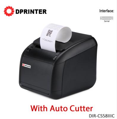 China Black And White 58 Mm Receipt Printers, Thermal Printer Kitchen With Cutter Cloud Printer 2inch Cutter Printer u+BT+wifi Wireless for sale