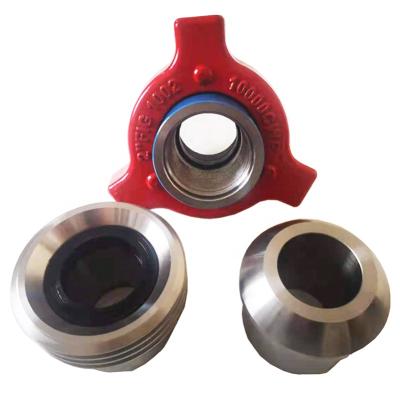 China Link Drilling Hose Carbon Steel Customized Forged 2 Inch FIG 1002 Hammer Union Coupling With Pipe Fittings for sale