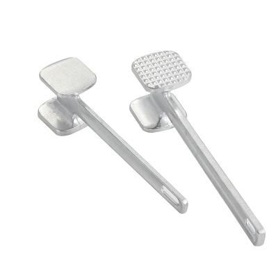 China Viable Hot Selling Tools Steak Hammer Aluminum Alloy Small Square Hammer Loose Meat Cooking Hammer for sale